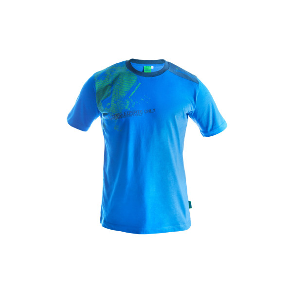 T-Shirt Janser plavo / siva   L