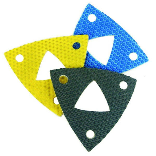 Velcro Resin Diamond Polishing Paper triangle shaped grit 400